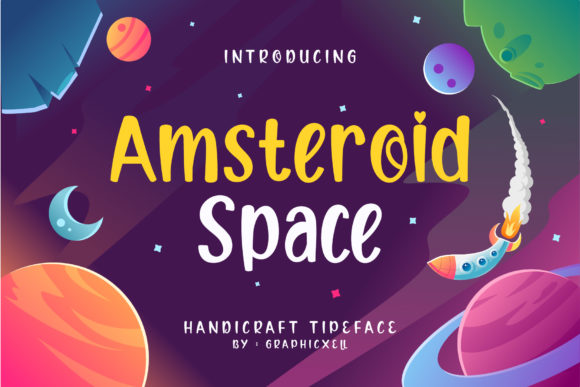 Amsteroid Space: A Display Font That Adds Personality to Branding