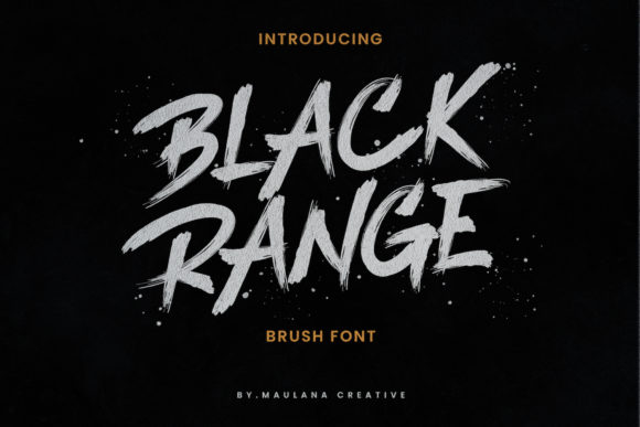 Black Range: A Bold Display Font That Elevates Brand Identity