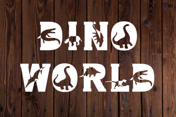 Dino World: A Fun Display Font That Elevates Kids’ Branding