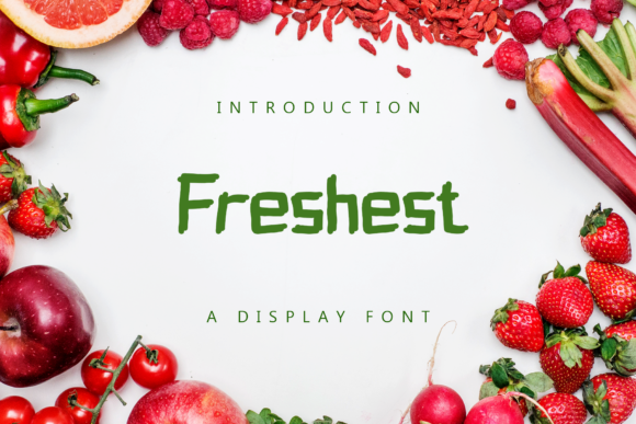 Freshest: A Display Font That Elevates Web Design with Style
