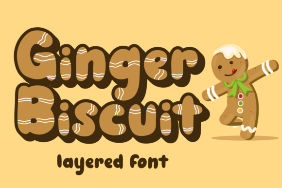 Ginger Biscuit: A Playful Display Font That Brings Digital Designs to Life