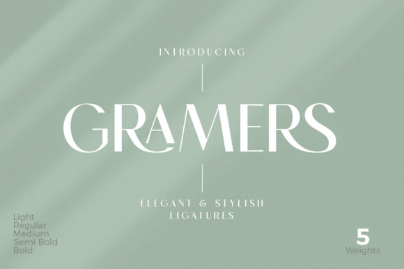 Gramers: The Display Font That Elevates Campaign Visuals with Style and Clarity