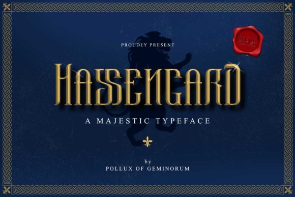Hassengard: Elevating Editorial Design with Elegance and Clarity