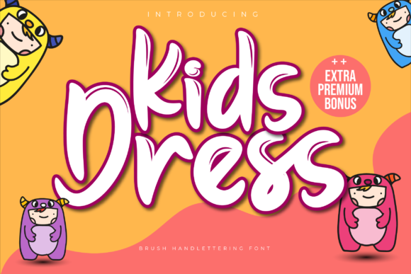 Kids Dress: A Joyful Display Font for Editorial and Digital Design