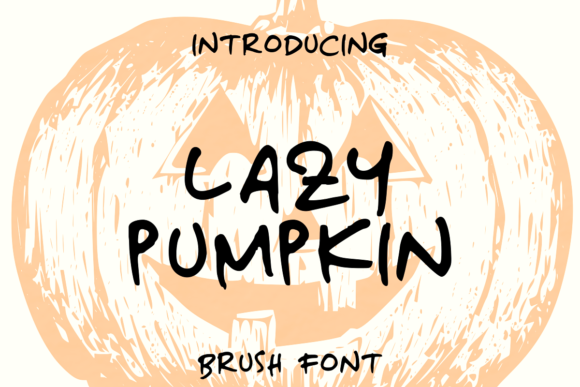 Lazy Pumpkin: The Display Font That Brings Halloween Campaigns to Life