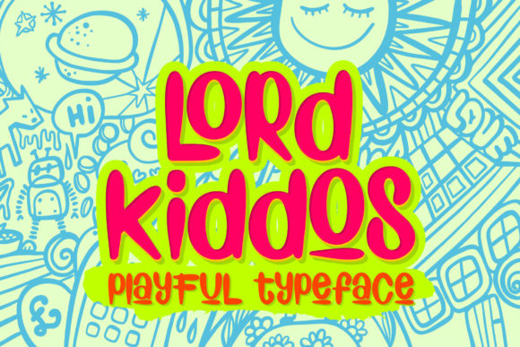 Lord Kiddos: A Joyful Display Font for Editorial and Digital Design