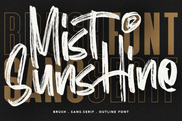 Make Your Brand Shine with the Mist Sunshine Display Font