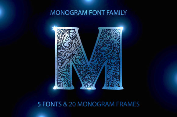 Monogram Family: A Bold Display Font That Elevates Small Business Branding