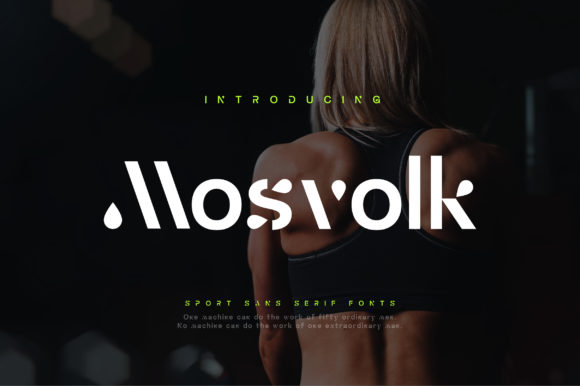Mosvolk: A Modern Display Font for Handmade Labels, Invitations, and Creative Packaging
