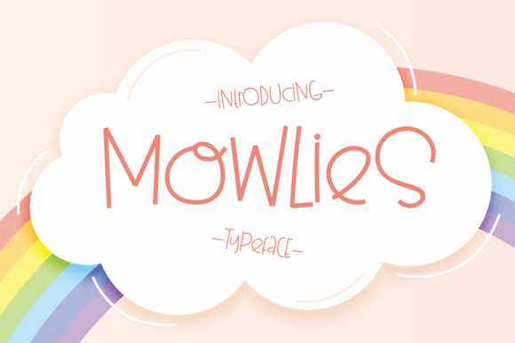 Mowlies: A Display Font That Brings Personality to Campaign Visuals
