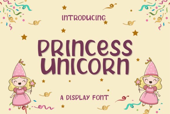 Princess Unicorn Font: A Craft Creator’s Best Friend for Charming Designs