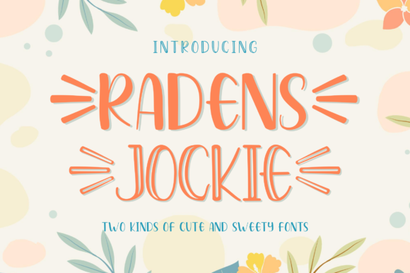 Radens Jockie: A Friendly Display Font for Modern Branding Projects