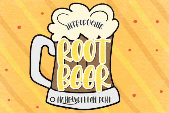 Root Beer: A Playful Display Font for Bold Branding Projects