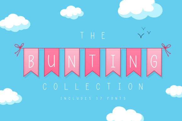 The Bunting Collection: A Display Font for Modern Marketing Visuals