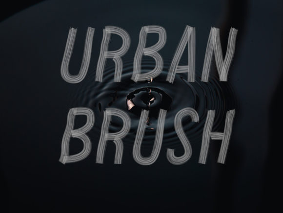 Urban Brush: A Bold Display Font for Crafters and Product Makers