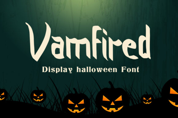 Vamfired: A Bold Display Font for High-Impact Design