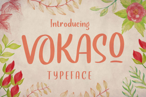 Vokaso: A Bold Display Font for Modern Web and Digital Design